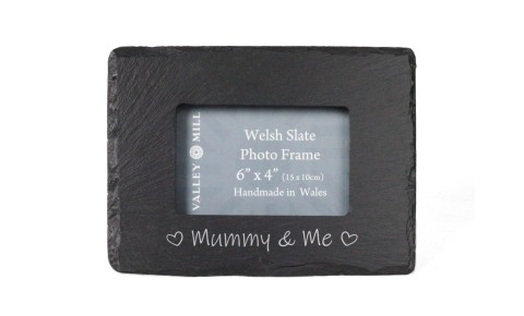 Mummy & Me Welsh Slate Photo Frame
